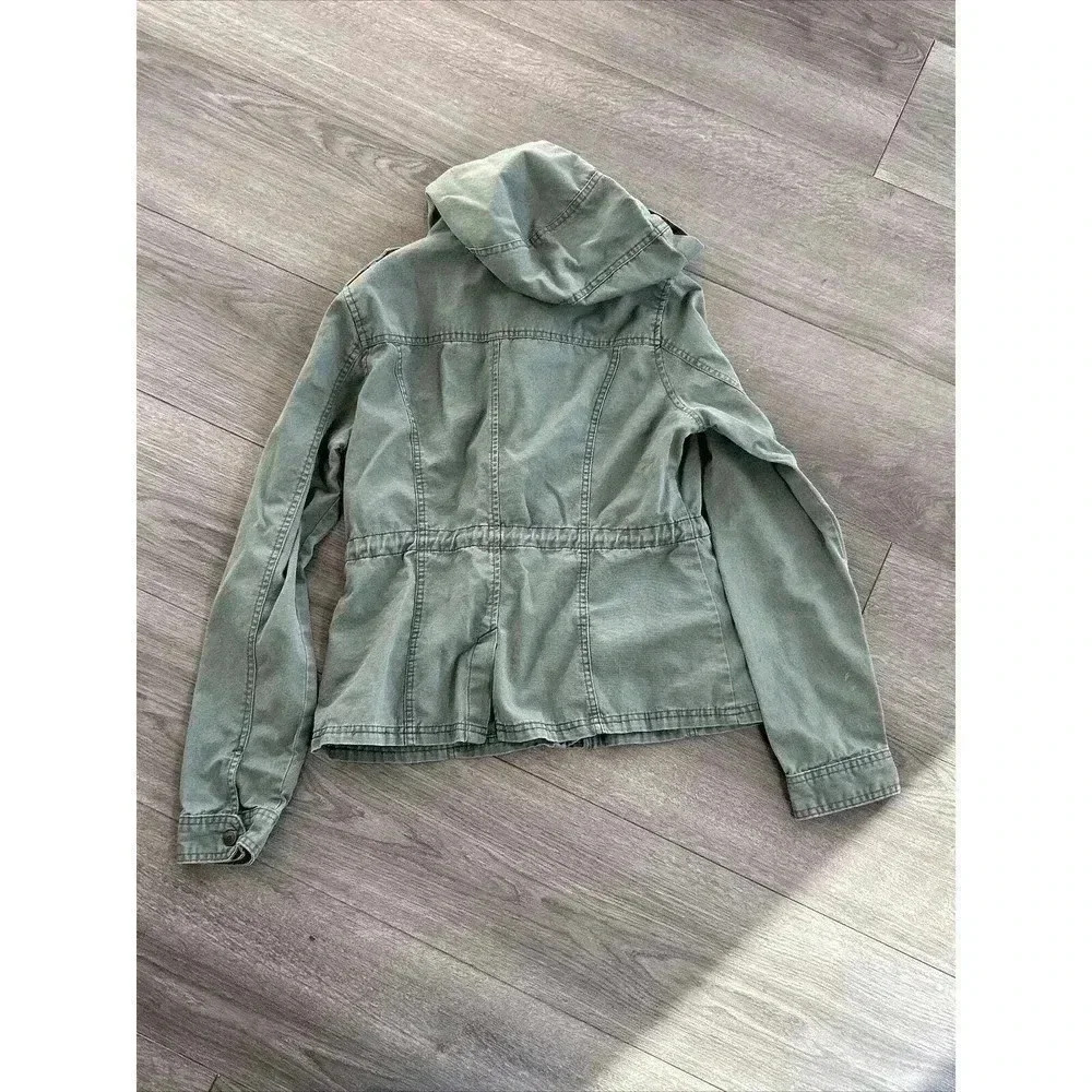 Prince And Fox Military Style Jacket Size M J1 Draw Waist - Picture 7 of 7